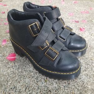 Dr. Martens Coppola Wyoming 3 buckle boots